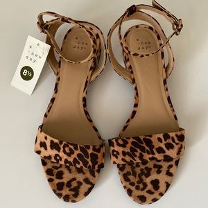 Leopard Sandals
